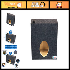 Universal 8 Inch Vented Subwoofer Box for Trucks - Premium Audio Enclosure for D