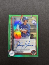 2025 Topps Pro Debut - Kellon Lindsey #PD-99 Green Foil Autographs /99 (AU, RC)