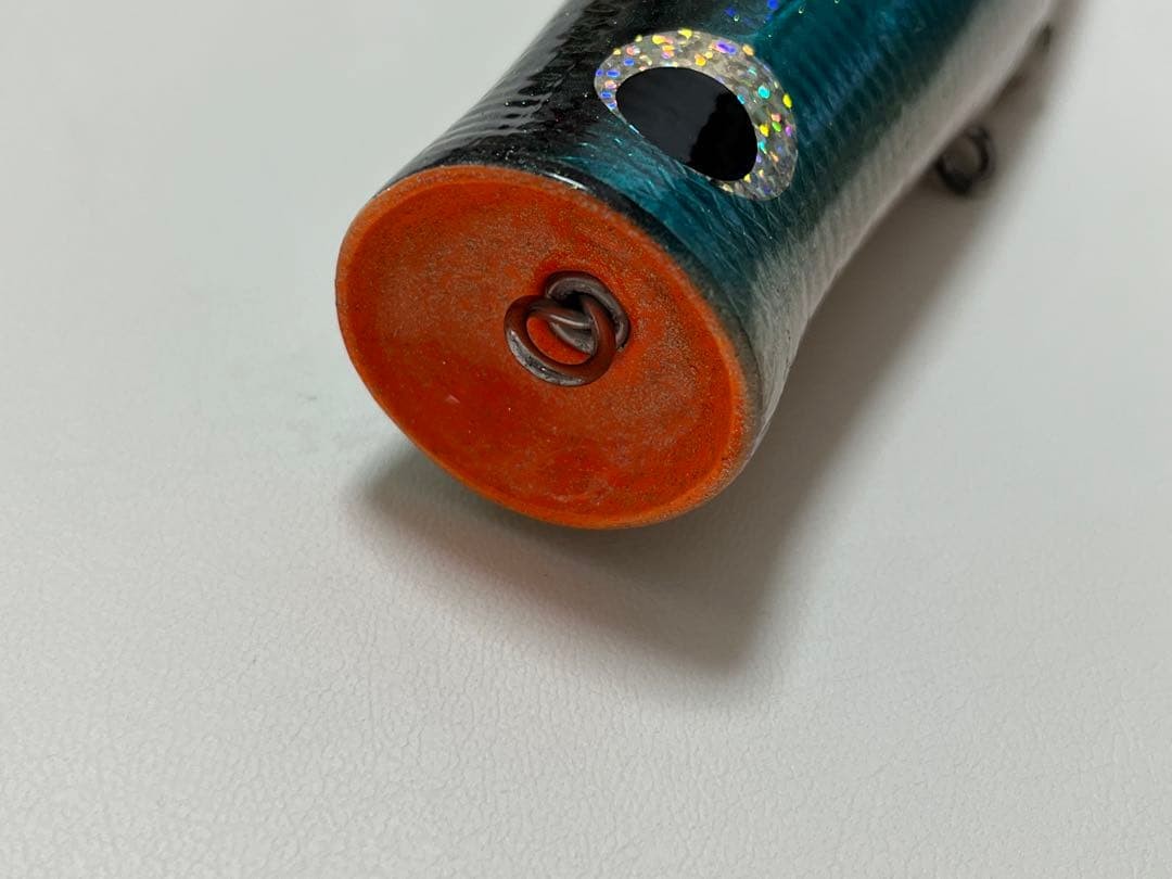 Damsel 90 Carpenter Gurukun Saltwater Jig Black/Gold Used - Image 7