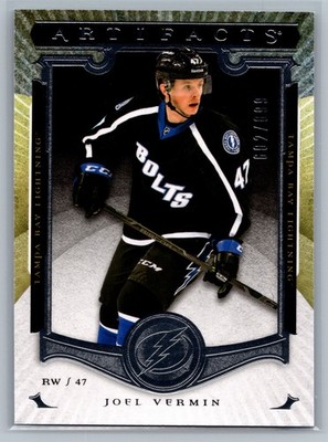 2015-16 Upper Deck Artifacts #185 Joel Vermin Tampa Bay Lightning SN,RC Rookie