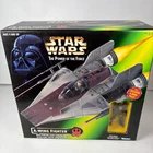 Kenner Star Wars Power of the Force A-Wing Fighter Vehicle w/ Pilot Complete