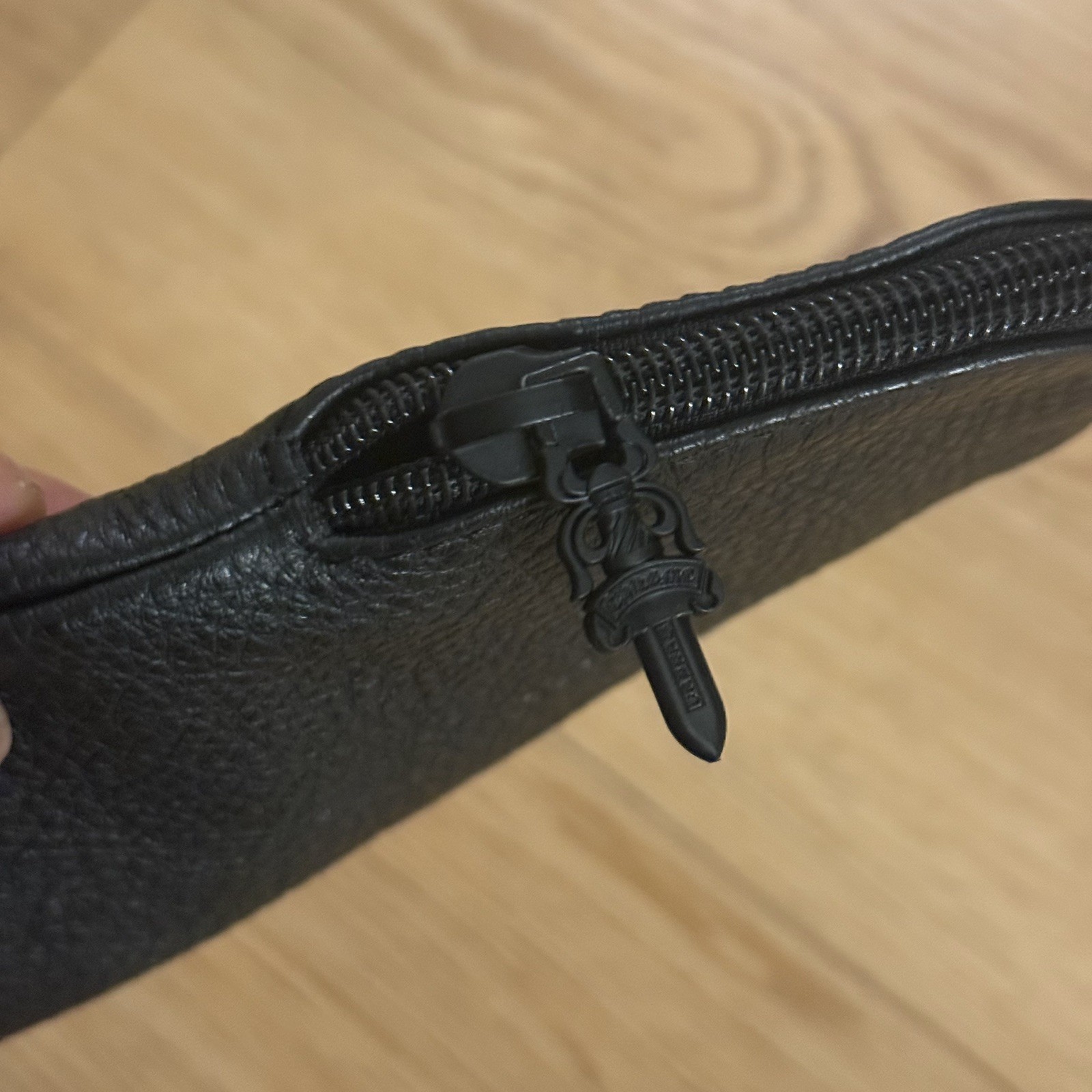 Chrome Hearts Eyewear Case Ch Plus Patch Leather - image 3