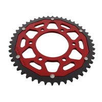 Kettenrad Alu Rot 48-ZäHne 428-Teilung FüR Yamaha MT 125 Bj. 2014-2016