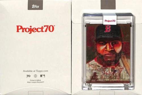 2021 TOPPS PROJECT 70 #934 DAVID ORTIZ - BOSTON RED SOX - ANDREW THIELE