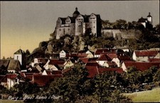 Ak Ranis in Thüringen, Burg und Stadt - 4980115