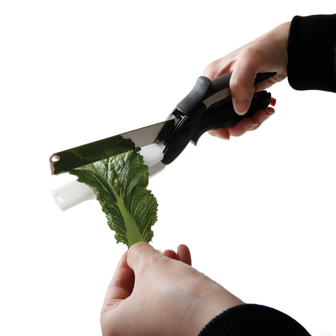 Chef's Pride 2-in-1 Cutting Board Scissors, All-in-One Spring-Powered Kitchen Sh