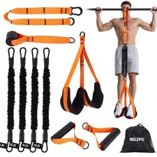 Pull Up Assistance Bands with 4 Heavy Duty Resistance Bands for Pull Up Bar W...