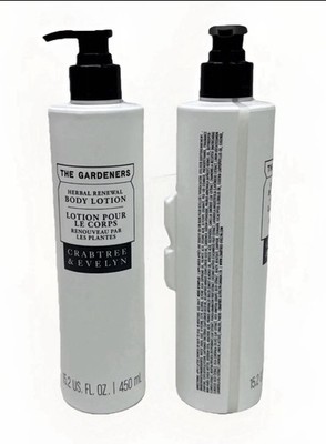 Crabtree & Evelyn Gardeners Body Lotion 11.5 Oz Moisturizer Herbal Renewal  NEW