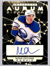 Noah Ostlund 2025-26 UD Artifacts Aurum Signatures Rookie Auto /25 #AS-NO