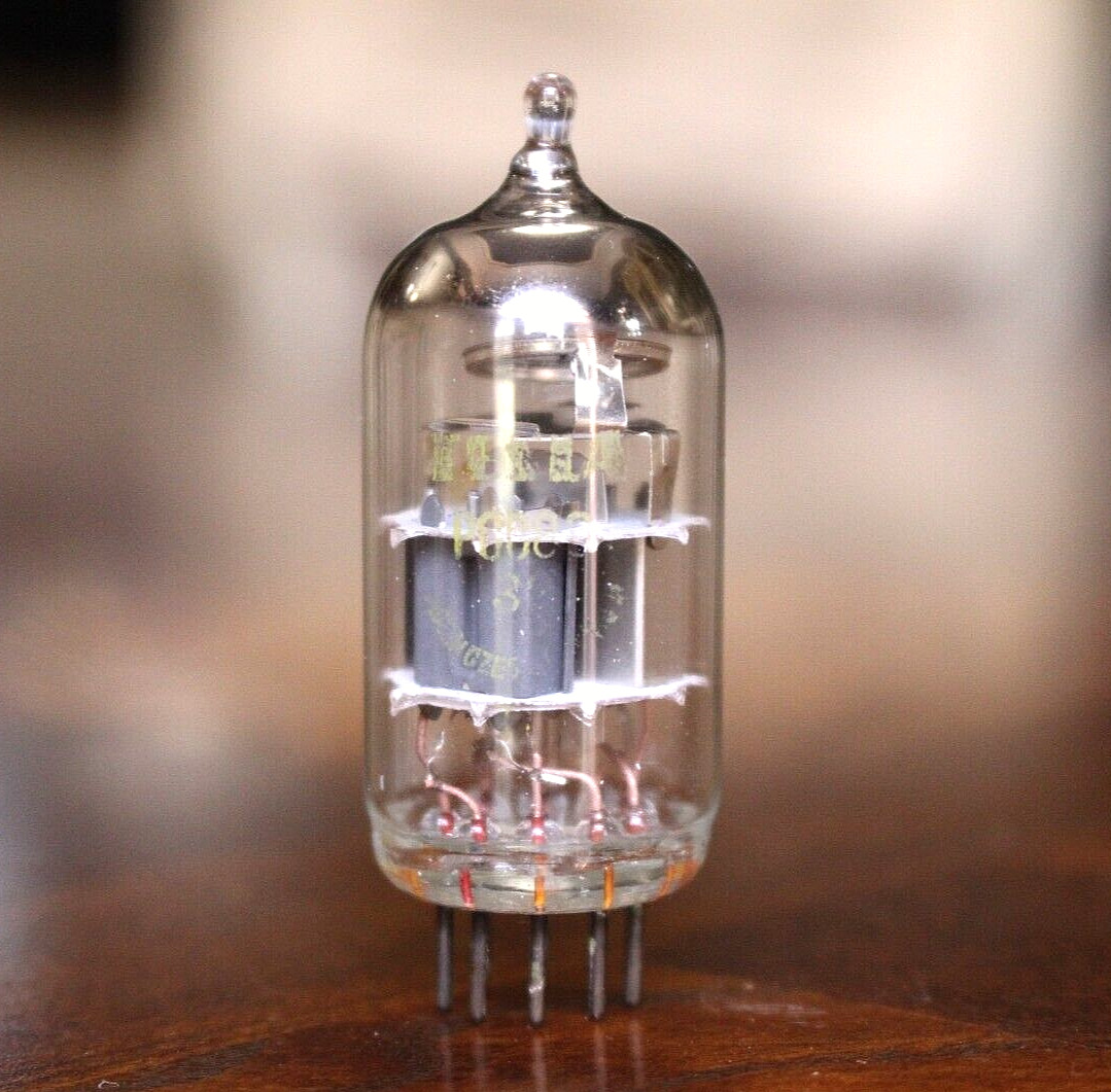 Tesla PCC88 7DJ8 Dual Triode Balanced Sections Tested Low Noise O-Getter