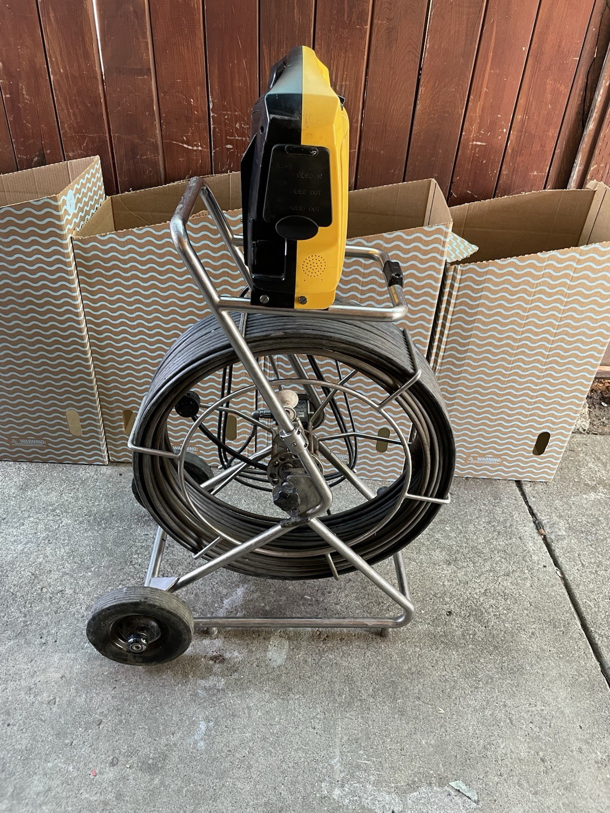 Vivax/Metrotech  Inspection System vCam-5   VX109-01 With Reel