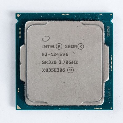 Intel Xeon E3-1245 v6 SR32B LGA1151 3.7GHz Quad Core Processor with Graphics
