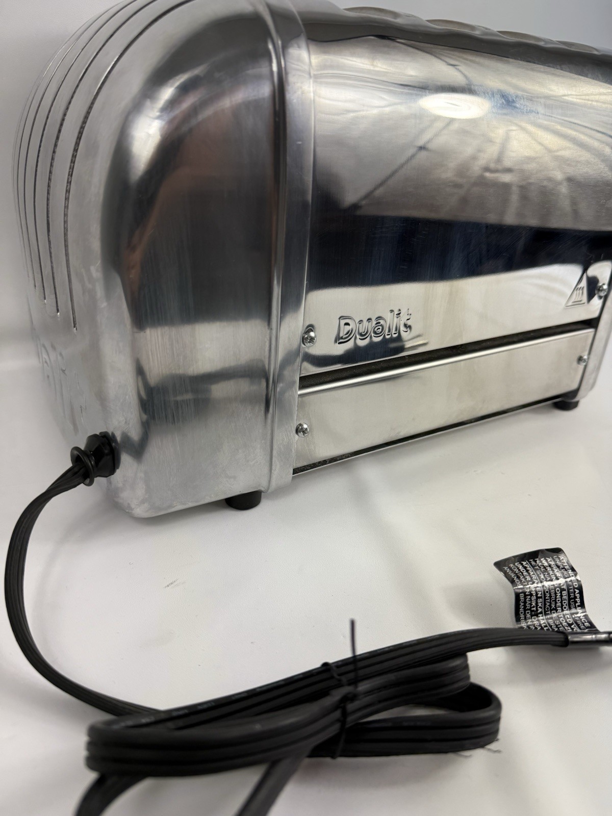 Dualit 4 Slice Toaster Stainless retro chrome (Model D4VMHA US) 1800w 47150