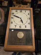 Vintage Seth Thomas Observer Oak Wall Clock -...