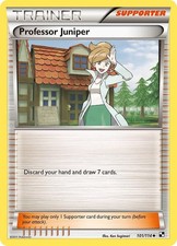 TCG - Professor Juniper 101/114 Uncommon Black and White