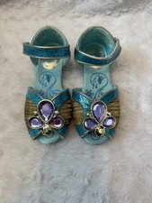 NWT Disney Store Jasmine Costume Shoes size 9 Princess Aladdin