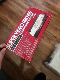 Intellivision Sears Tele-Games Center Super Video Arcade Opened Box Sealed Game