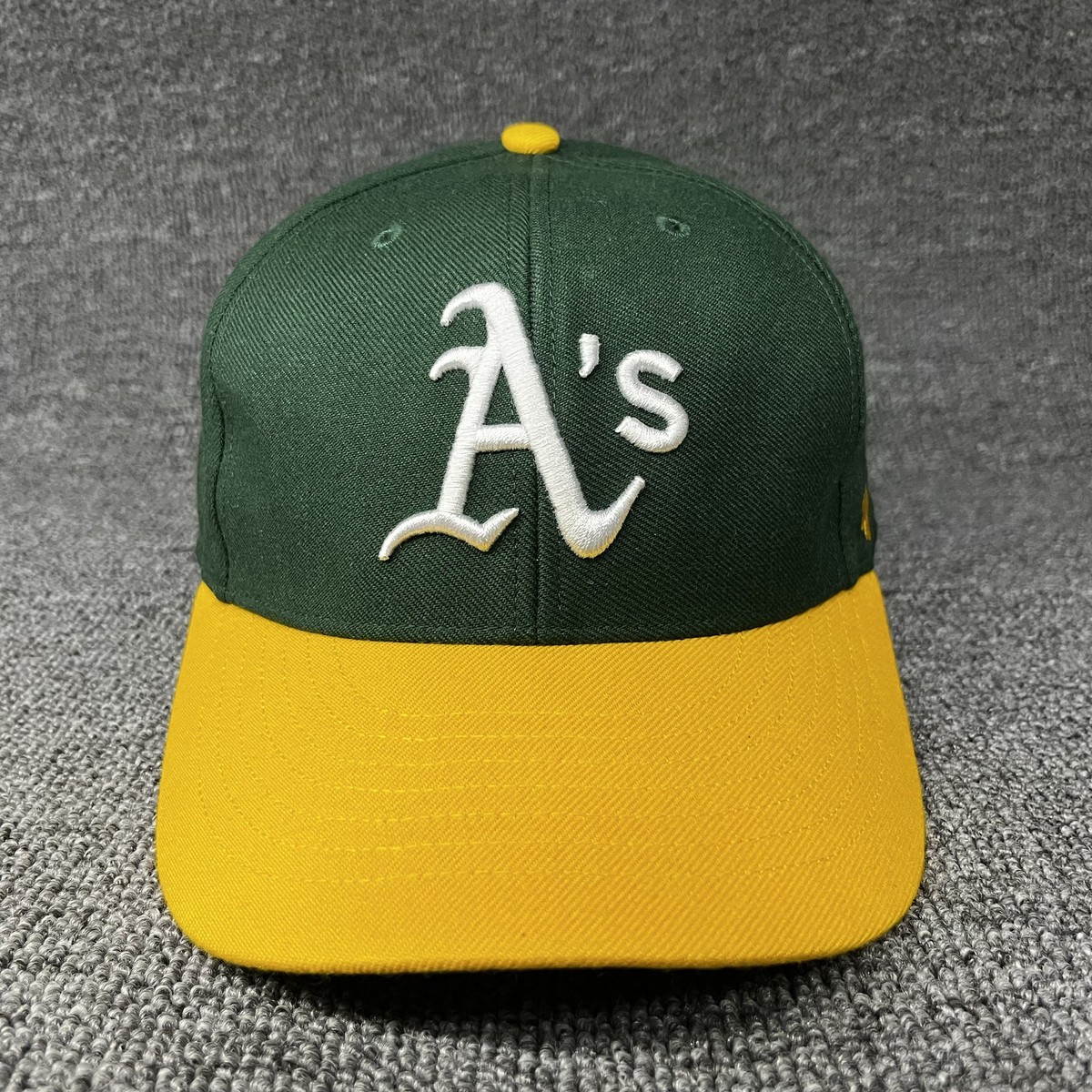 New '47 Oakland Athletics MLB MVP Adjustable Baseball Cap Green Yellow Hat