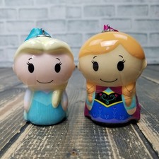 Hallmark Frozen Itty Bitty Ornaments Anna Elsa - 3" Tall