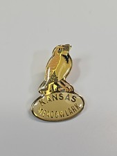 Kansas Meadowlark Bird Souvenir Lapel Pin 