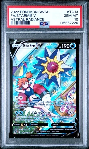 Starmie V TG13/TG30 Astral Radiance Pokemon PSA 10 *226