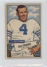 1952 Bowman Small Dan Edwards #77 7sd