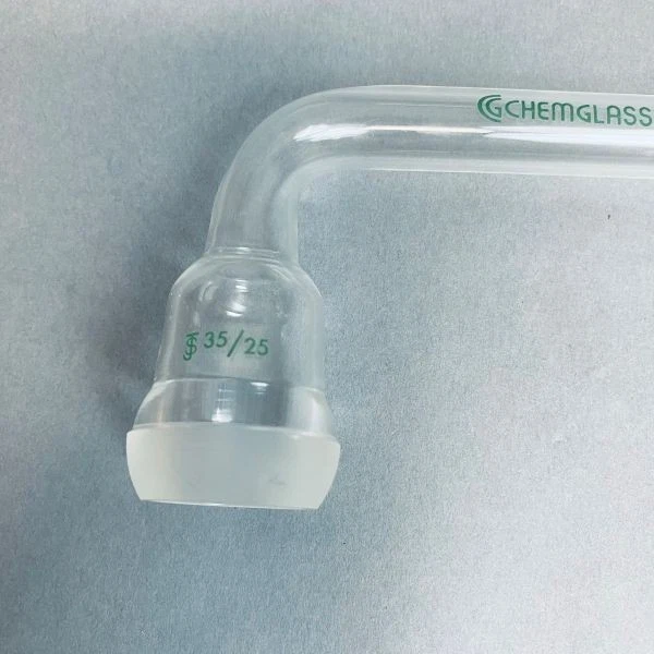 Chemglass Vacuum Trap Arm Style A 35/25 Ball Joint U Shaped Removable Arm - Image 3 of 4