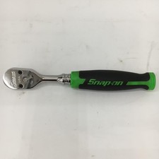 Snap-on 3/8" Drive Soft Grip Ratchet FH100 Green 100 Teeth Gear Used