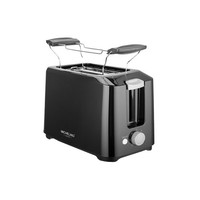 2 Scheiben Toaster Mit BröTchenaufsatz Schwarz Michelino