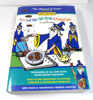 20,001 Food Facts Chef Secrets Household Hints Miles Bader 2005 Edition Guide