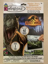 Jurassic World Dominion Colorforms Sticker Story Adventure 3 year olds