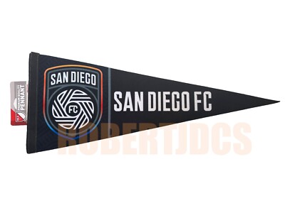 BRAND NEW SAN DIEGO FC OFFICIAL MLS SOCCER PREMIUM FELT PENNANT