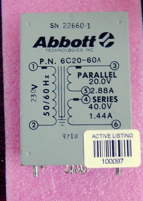 Abbott Technologies PC20-60A Mil-PRF-27F
