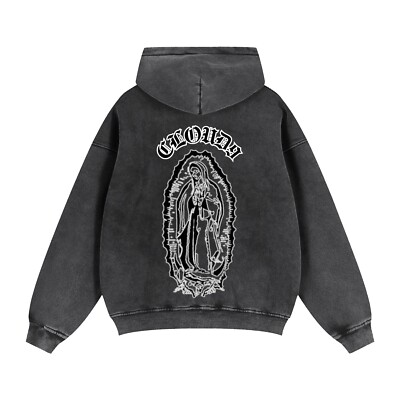 CLOUD9 STREETWEAR VIRGIN MARY HOODIE Dm Before Purchase