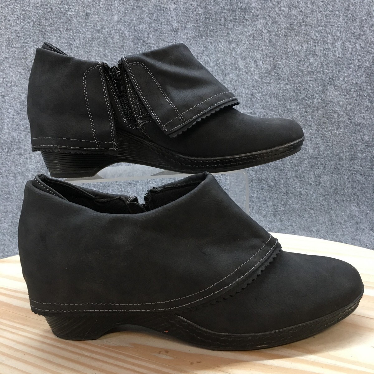 Dr Scholls Boots Womens Tuscany ACS Cuffed Ankle Booties