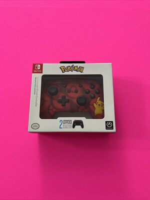 New Pokemon Pikachu Nintendo Switch PowerA Enhanced Wired Controller