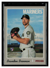2019 Topps Heritage #672 Brandon Brennan RC