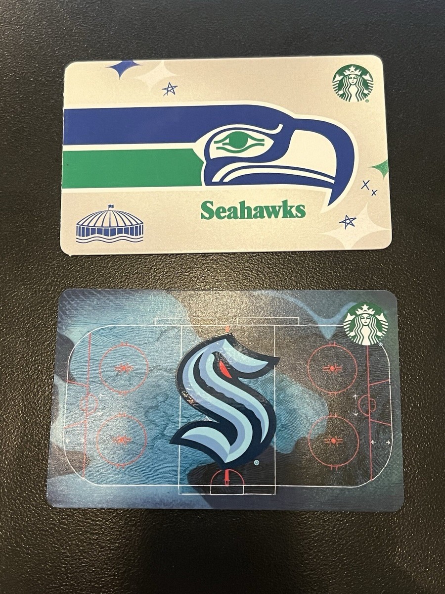 NEW 2024 Starbucks NFL Seattle Seahawks and NHL Seattle Kraken