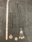 Wow! Very Cool Edwardian Indian Silver Rupee Necklaces From Film Collection — photo 5