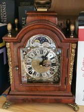 Alte Tischuhr WUBA Warmink Mondphase - neu überholt - Top Zustand