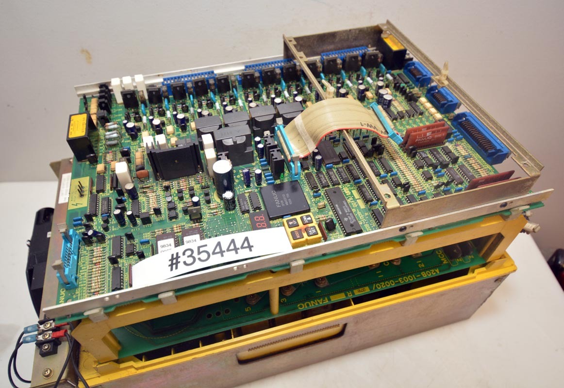 Fanuc AC Spindle Drive A06B-6059-H208 #H513 (Inv.35444) | eBay
