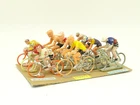 Tour De France Plastic Minialuxe Cofalu 1/32 - Cyclist Riders: Lot Of 10