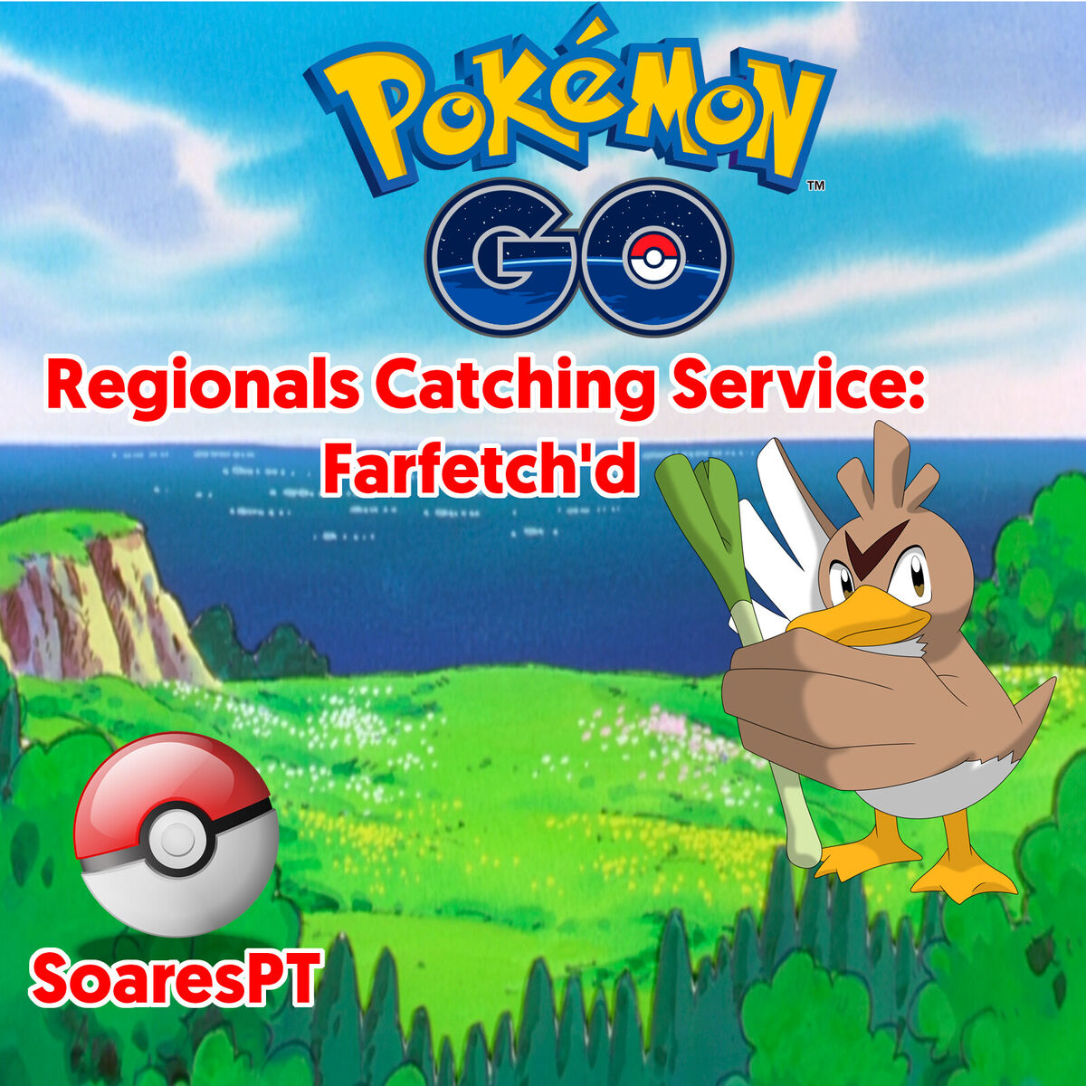 Pokémon GO Regional Farfetch'd FAST DELIVERY + SAFE