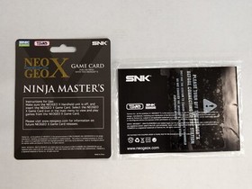 SNK NEO GEO X GOLD Limited Edition Console Complete Box Working Japan NA Seller