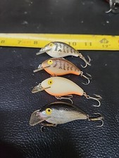 Vintage Rebel Wee R Squarebill Crankbait, Splatter Back Vintage Rebel Wee R Squarebill Crankbait, Splatter Back