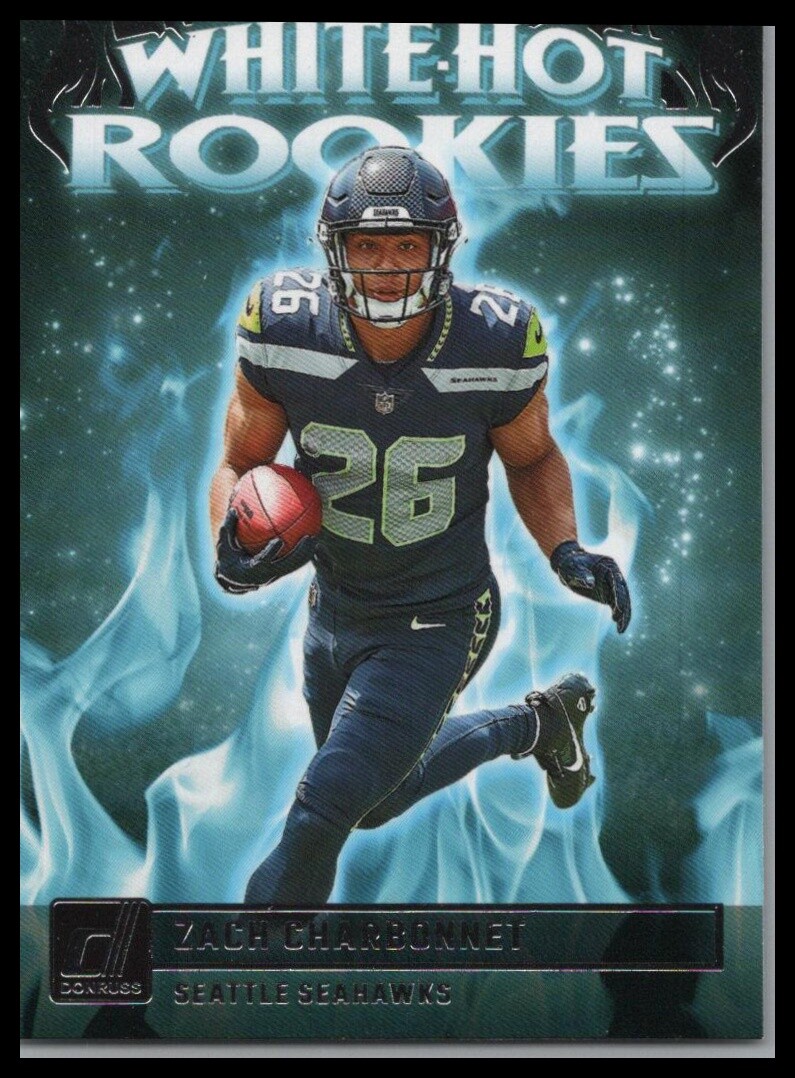 2023 Donruss #WHR-8 Zach Charbonnet #WHR-8 White Hot Rookies