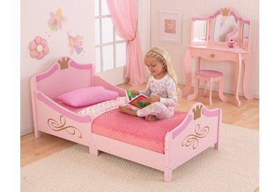 Lit Traineau Pour Petite Fille Motif Princesse Couleur Rose Ebay