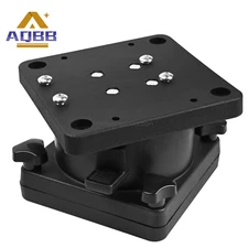 1026 Fit For  Swivel Pedestal Mount for All Downrigger Models BLACK Small