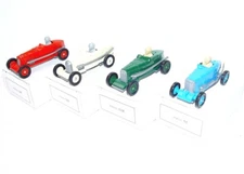 LLEDO - DAYS GONE - MG SUNBEAM ASTON MARTIN ALFA ROMEO 1930 RACING CAR Set MIB!