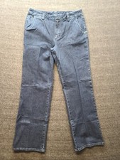 Duluth Trading Jeans Womens 10x33 Flex Fire Hose Relaxed Fit Stretch Workwear